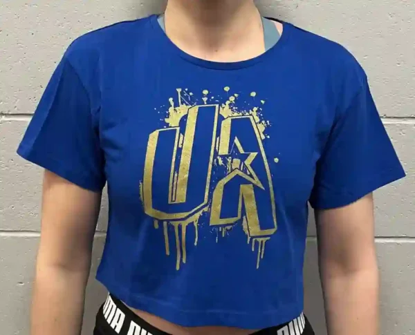Paint Splatter T shirt Cropped - Image 2