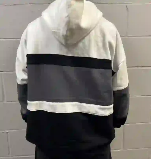 Unity Colour Block Hoodie Grey - Image 2